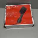 REVLON One-Step Hair Dryer and Styler, All-in-One Hair Brush Straightener for Salon-Quality Smooth & Straight Styles, Black (1 Count (Pack of 1))