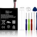 Rechargeable 0-Cycle Replacement Battery S2 (6-Pin) Compatible with Ring Video Doorbell 2nd Generation (6 Cable Plug) Version