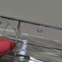 Jutom 1 Pcs 8 Pocket Acrylic Business Card Holder 7.68 x 3.43 x 3.82 Inch Multi Business Card Holder Display Clear Stand Card Organizer for Desk Literature Flyer Pamphlet