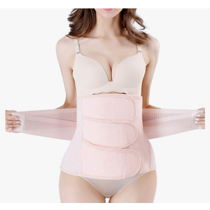 Postpartum Girdle C-Section Recovery Belt Back Support Belly Wrap Belly Band Shapewear L