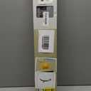 Cordless Light Filtering Mini Blind - 24 Inch Width, 64 Inch Length, 1" Slat Size - Grey - Cordless GII Morningstar Horizontal Windows Blinds for Interior by Achim Home Decor