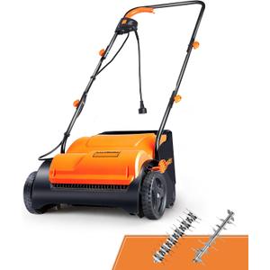 LawnMaster GV1212B Scarifier and Dethatcher 13-Inch 12AMP