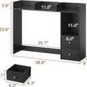 ChooChoo Desktop Bookshelf with LED Lights and 4 Shelves