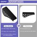 Mini Bike Clutch Cover Chain Guard Replacement for Predator 212 224cc 196cc GX160 Engine Coleman CT200U CT200U-EX BT200X CT100U CC100X Baja MB200 Doodlebug DB30 Motovox Mbx10 Mbx11 Parts