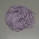 Half and Half Short Purple Anime Cosplay Wig Dark Purple Straight Bob Wigs + Red Gem + Wig Cap 14'' Synthetic Hair for Women Halloween Costumes Party