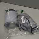 BARKLESS Dog Donut Collar, 2-in-I Inflatable Dog Collars for After Surgery to Stop Licking Wounds, Patented Protective Donut Cone with High Shield for Large Pets (Grey, XL)