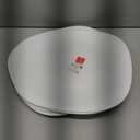 Bormioli Rocco Parma 12.25" Opal Glass Charger Plates, White, Set of 6