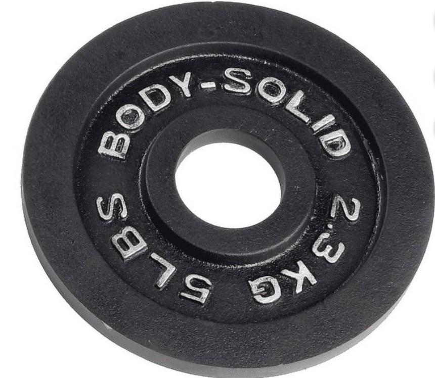 Body Solid - Olympic Plates Weight 5lb (Pack of 2)