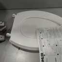 KOHLER 20110-0 Brevia, Slow Close Toilet Seat, Elongated Toilet Seat, Grip-Tight Bumpers Quick-Attach Hardware, White