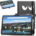 Bige Sky Devices Elite T10 10'' Tablet Case, PU Leather Folio 2-Folding Stand Cover, Synthetic Material Leather, Magnetic Closure, Stylus Loop (Not Fit Sky Pad 10)