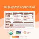 Nutiva Organic Steam Refined Oil, Coconut, 128 Fl Oz (EXP 12/01/27)