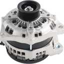 Alternator 225A 12V 6-Groove Pulley Compatible with Ford F-150,Explorer,Edge,Police Interceptor Sedan/Utility,Special Service Police Sedan & Lincoln MKZ,MKX,MKT,Continental,Replace 11629N