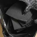 Focusound 120 Pack Acoustic Foam Panels 1" x 12" x 12" Sound Proof Foam Panels Soundproofing Noise Cancelling Wedge Panels for Home Office Recoding Studio with 600 PCS Double-Side Adhesive