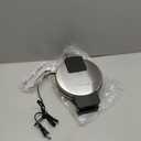 Cuisinart Waffle Maker, 1250W Round Classic Waffle Iron, 5-Setting Adjustable Browning Control, WMR-CANAS, Brushed Stainless