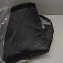 Magnetic Thermal Insulated Door Curtain for Winter Fits Door Size 38" x 82", Temporary Thermal Door Cover for Cold with Thickened Cotton, Window Insulation Kit for Sliding Glass Doorways - Black