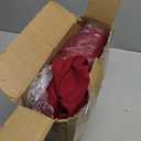 Amazon Basics Breathable, Wrinkle-Free, Ultra-Soft Microfiber 4 Piece Bed Sheet Set with 14-Inch Deep Pockets, Full, Burgundy, Solid