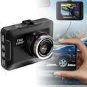 Toro Dash Cam Dash Camera FHD 720P Car Camera, 2'' Mini Screen Car Dash Camera, Dashboard Camera, Night Vision, Seamless Loop Recording, Dashboard Camera