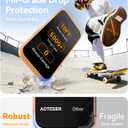 AOTESIER Magnetic for iPhone 16 Pro Max Case, [Compatible with MagSafe][Camera Protection], Food Grade Silicone Phone Case with [2 Screen Protectors], Anti-Scratch Lining, 6.9inch, Peach