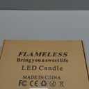 Enido 12 Pc Flameless LED Candles with Remote & Timer, Outdoor Waterproof, Flickering Electric Warm Lights for Cozy Home & Holiday Romantic Decor, Battery Operated for Party(D 2.2 x H 4/5/6