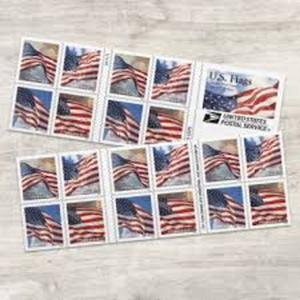 USPS Flags for All Seasons Forever Stamps 100 Stamps (5 Books of 20)