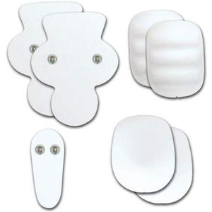 3 x Champro Snaps Pad Set, 7 Piece (Youth) , white