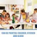 DOITOOL Cardboard Cones 3PCS White Craft Foam Cones for Crafts 12 Inch, Christmas Foam Tree for DIY Crafts, DIY Christmas Gnomes, Holiday Decor White Craft Balls