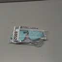 2 Pieces 3D Sleep Mask for Kids Memory Foam Contoured Eye Mask, Travel Sleep Eye Cover with Adjustable Strap, 3D Blindfolds(Black and Green)