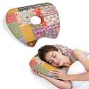 wxmbdzq Ear Piercing Pillow with Ear Hole for Side Sleeper Relief Ear Pain,Cotton and Polyester Ear Pillows,Washable Ear Guard Pillow