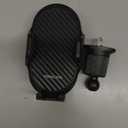 Miracase Phone Holders for Your Car with Metal Hook Clip, Air Vent Cell Phone Stand Car Mount, Universal Automobile Cradle for Garmin GPS Fit iPhone Android and All Smartphones, Dark Black (1 Pack)