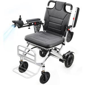 33lb Lightweight Electric Wheelchairs for Adults -20 Miles Range&Airplane Approved, Portable Motorized Wheelchair with 360W Motor for Home, Outdoors, Travel(Ultra-Light) 33lb Lightweight Electric Wheelchairs for Adults -20 Miles Range&Airplane Approved, Portable Motorized Wheelchair with 360W Motor for Home, Outdoors, Travel(Ultra-Light)