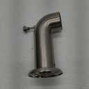Extra Long Tub Spout with Diverter, Fits for 1/2" IPS Threads,Brushed Nickel
