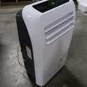 SereneLife Portable Air Conditioner With Heat & Built-in Dehumidifier 10,000 BTU, Portable Heater & AC For Rooms up to 450 Sq Ft - Remote Control & Window Mount Exhaust Kit Included