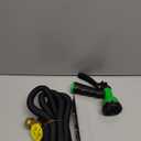 Flexi Hose Plus Expandable Garden Hose with 8 Function Nozzle, 25FT  Lightweight Retractable Garden Hose, Water Hose  NoKink Flexibility, 3/4 Inch Solid Brass Fittings Includes Hook & Bag