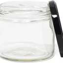 Nicebottles Clear Glass Salsa Jars, 12Oz - Pack Of 23