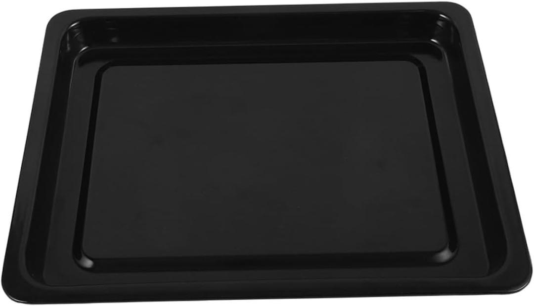 Enamel Baking Sheet Pan Rectangular Roasting Tray for Oven Non-stick Enamel Surface Easy to Clean Versatile Baking for Quantities (34.00X26.00X2.50CM)