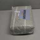 Sage Green Boho Blackout Curtains 2 Panels 84 Inch for Living Room Bedroom, Linen Texture Farmhouse Curtains with Tassels and White Cotton Embroidery Vintage Rustic Country Western