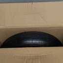 13 Inch 1 PC Rubber Pneumatic Replacement Tires and Wheels 4.00-6 with 5/8'' Axle Bore Hole, Inflated Air Wheel for Wheelbarrow/Wagon/Hand Truck/Trolley/Garden Scooter etc.