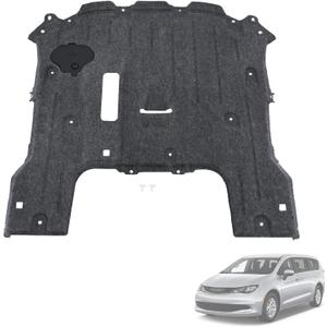 68489769AA Engine Splash Shield Fit for Chrysler Pacifica/Voyager 2017 2018 2019 2020 2021 2022 2023 2024 2025 2026 3.6L V6 Mud Flap Case Cover | Chassis Protection Skid Plate 68650708AA