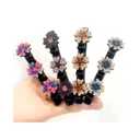 4pcs Sparkling Barrette Braided Hair Clips for Women Rhinestone Hair Clip for Short and Long Hair for Thick and Fine Hair Hair Styling Accessories for Holiday Party Birthday Gifts for Women
