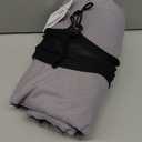 Sleeping Bag Liner, Travel Sheets & Adult Sleep Sack, Ultralight and Portable Summer Sleeping Bag - Ideal for Backpacking, Hotels and Hostels, Business Trips, Camping (Grey)