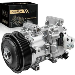 Air Conditioner AC Compressor with A/C Clutch Fits for Corolla 2011-2013 1.8L, 2011-2014 for Matrix 1.8L,CO 29097C 8831002710 8831002711 178322 8831068031 447280-9060 447150-2111 447150-4840 471-1023