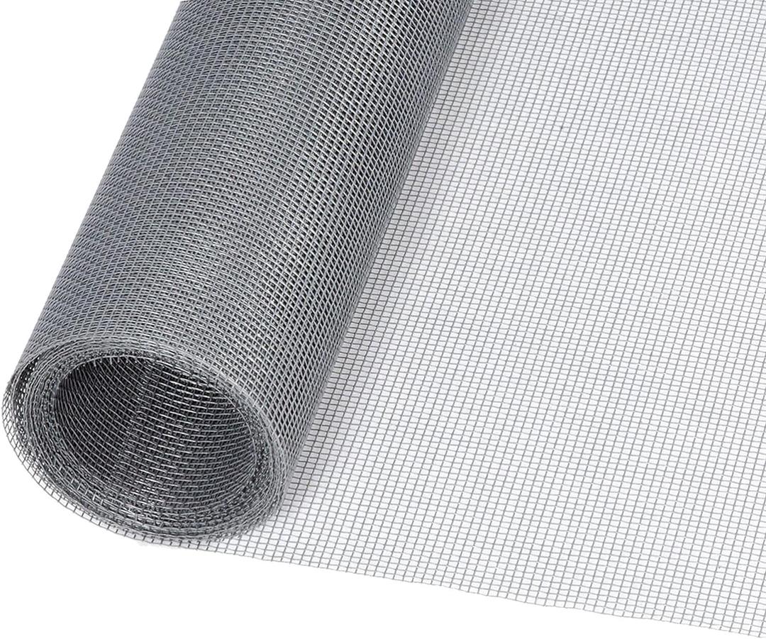 Windows Screen and Screen Door Replacement, 59"x106" Durable Fiberglass Screen Mesh- Window Screen & Sliding Screen Door Repair for Patio and Windows