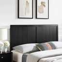 Modway MOD-6217-BLK Robbie Full Wood Headboard, Black