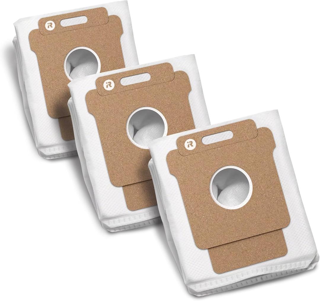 iRobot Roomba Authentic Replacement Parts- Dirt Disposal Bags, 3Pack for Select AutoEmpty and AutoWash Docks: 105 Vac, 105 Combo, Plus 405 Combo, Plus 505 Combo, Max 705 Vac, Max 705 Combo