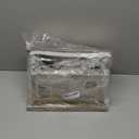 Bird Feeders, Heavy Duty Metal Bird Feeder for Outdoors Hanging, Weatherproof Large Capacity Wild Birdfeeder for Outside Garden Yard, Country House Shape (Horizontal) (Horizontal-6 pounds)