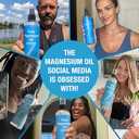 Seven Minerals Pure Magnesium Oil Spray, Big 12oz, USP Grade, Extra Strength, for Feet, Sleep, Muscle Pain & Cramps - Mined in The USA