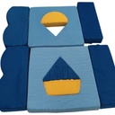 Soft Foam Blocks - Colorful Building Block Set - Foam Bricks for Sensory Play - Develop Fine Motor Skills