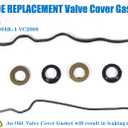 VS50304R-1 for TOYOTA CAMRY 2.0 2.2 Valve Cover Gasket CELICA MR2 Engine Valve Cover Gasket 2.0L 2.2L1987 1988 1989 1990 1991 1992 1993 1994 1995 1996 1997 1998 1999 2000 2001 VS50304R1 VC2005 VS50059