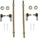 Two Sets Of Tie Rod End Kit Compatible with for Honda Fourtrax 250 Trx250 Trx-250 1985 1986