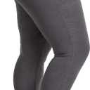 YMI Women's Hyperstretch Skinny Work Casual Mid-Rise Pants (Black,XL